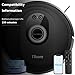 Tikom Robot Vacuum and Mop Combo, 5000Pa Robotic Vacuum Cleaner, 150 Min Max, App & Remote Control, Ideal for Hard Floor, Carpet, Pet Hair, Self-Charge(G8000 Max)