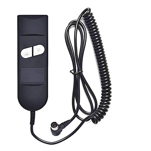OKIN 2 Button Rectangular Hand Control Power Recliner Switch - 2 Button (up/Down) DC Lift Chair or Power Recliner Hand Control Offered by Lifestyle-Solutions