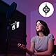 JOBY Beamo Studio-Deluxe-Beleuchtungsset, Studioleuchte für Video, Set für Content Creator, Soft-Key-Licht mit Fernbedienung, Hintergrundlicht mit 12 Farben, GorillaPod Flexibler Arm