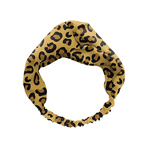 Image of Spoontiques - Headband - Printed Fabric Hair Bands - Knotted Hair Band for Everyday Use - Leopard