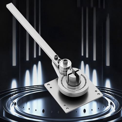 Dobladora de varillas portátil manual para tubos de cobre y tiras de aluminio 8
