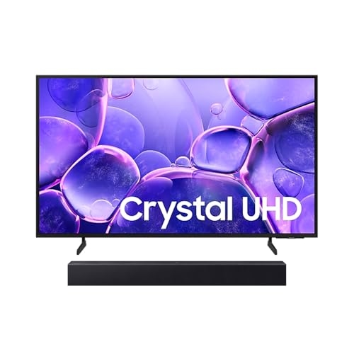 Samsung Combo Smart TV 58" Crystal UHD 4K U8500F 2025 + Soundbar Samsung HW-B400F