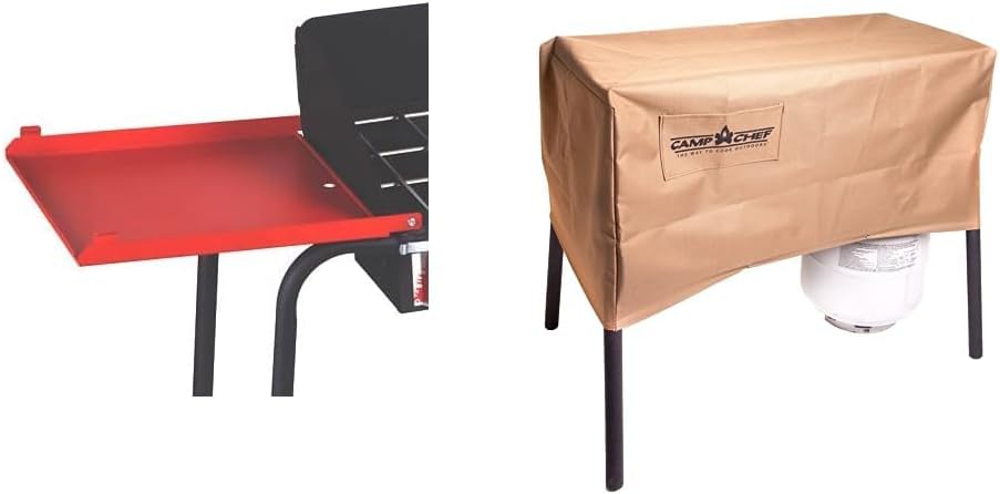 Camp Chef Folding Side Shelf Set for 2 Burners