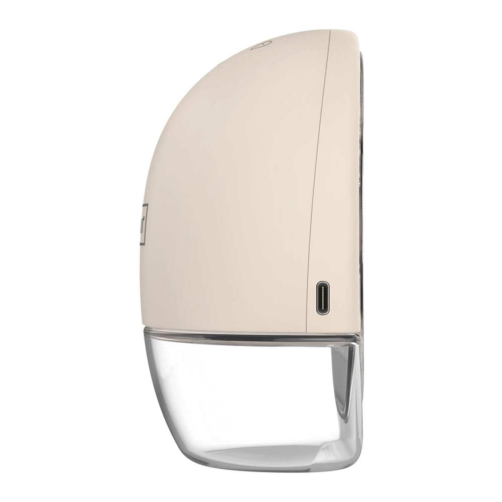 LIINI® Milchpumpe Bundle (2er Set, Beige) – tragbar im BH, kabellos & leise (<50 dB), 2 Modi & 5 Stufen, USB-C, bis 3h Akku – inkl. Einsätze 15/17/21 mm & Zubehör