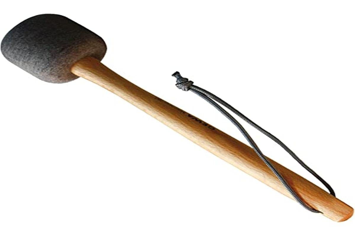 Gewa 822080 Schlägel Große Trommel Marching & XDrum MBD1-H Marsch Schlägel für große Trommel hart (Drumschlägel, Trommelstock, Konzertschlägel für große Trommel, Länge: 32cm, Kopfdurchmesser: 6,5cm)