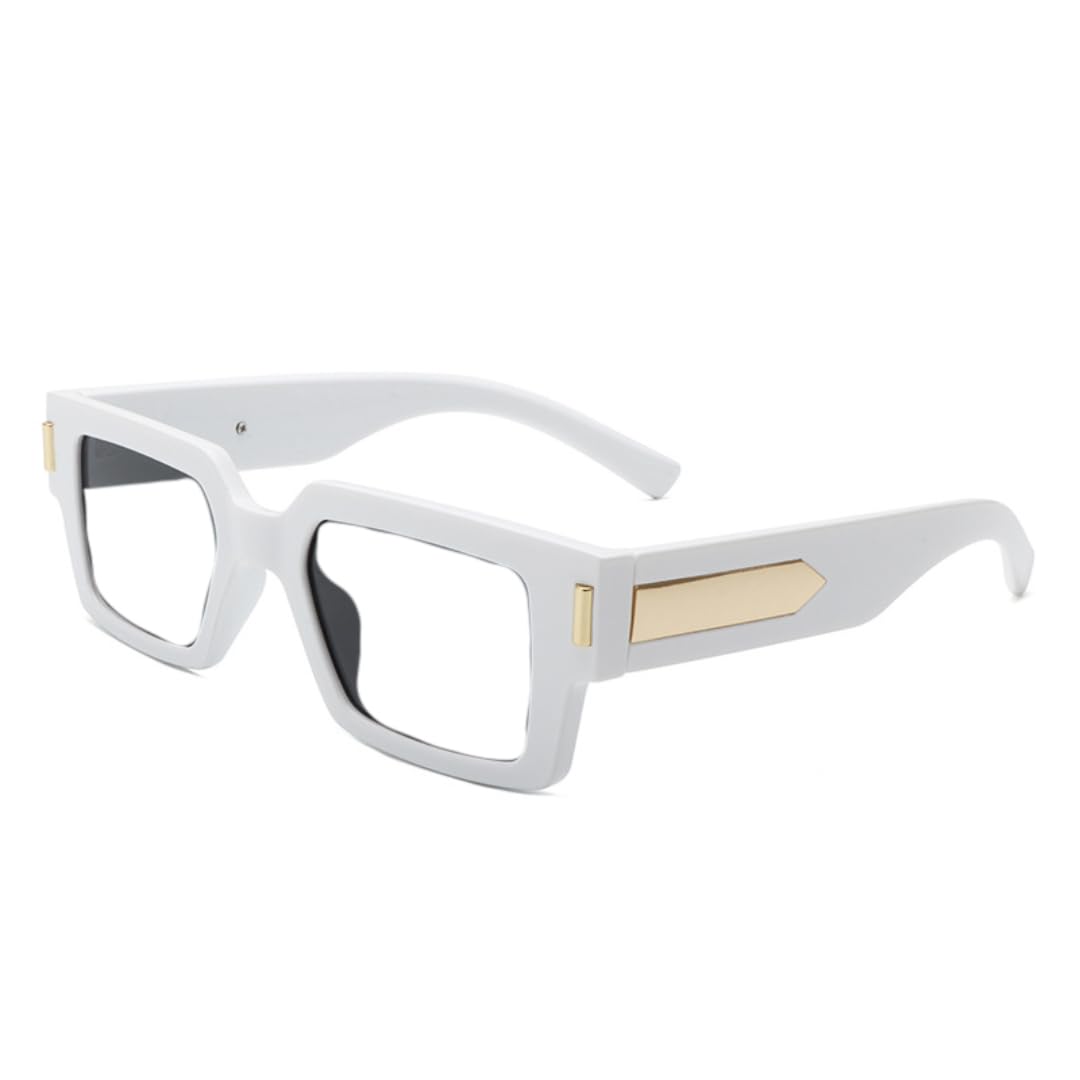 Lunettes de luxe pour femmes style carré grand format tendance été - 3