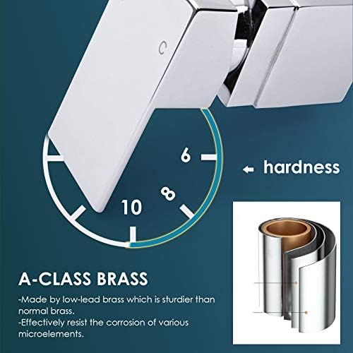 [Wall Mounted] Hapilife Chrome Bath Filler Waterfall Mixer Tap Bathroom Handheld Shower Head (DT10F)