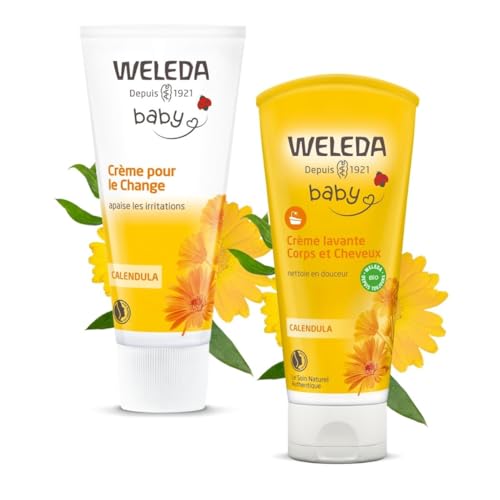 Weleda Les Indispensables de Bébé - Paquete de limpieza para bebé, para piel normal