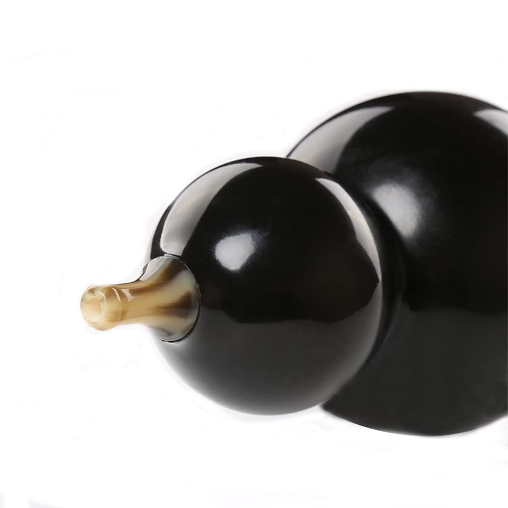 Mobkid Hulusi Ebony Cucurbit C Level B Level Musikinstrument Zero Basic Anfänger Erwachsene Kinder Übungsgebrauch (Color : Black, Size : C-Key)