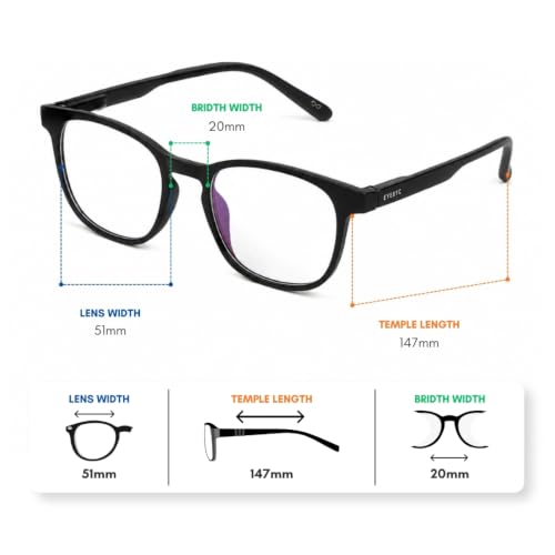 Image of Matte 3-in-1 Black Clip-On Eyeglasses Combo | Polarized & Night Vision Lenses