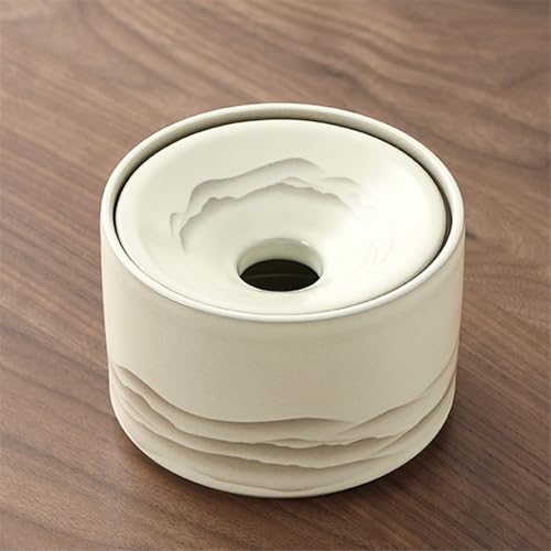 Cendrier en céramique anti odeur et anti cendre pour salon et table - 4