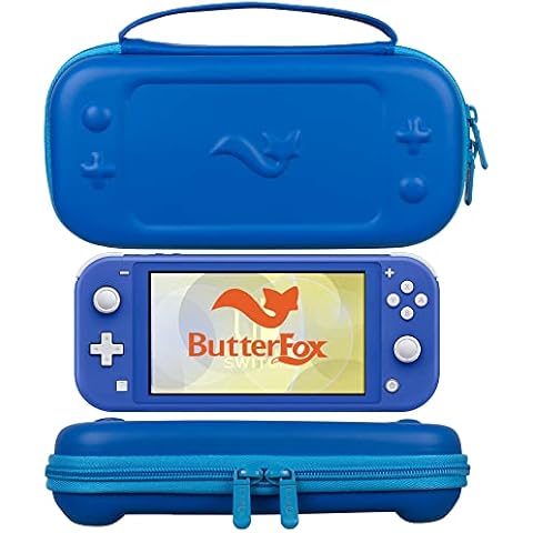 ButterFox Premium Carrying Case for Nintendo Switch Lite with 19 Game and 2 Micro SD Card Holders - Turquoise 2 Cover