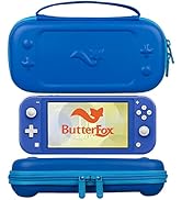 ButterFox Slim Carrying Case for Nintendo Switch Lite with 19 Game and 2 Micro SD Card Holders, S...