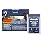 by Amazon Complete Wet Food for Adult Dogs, Meat Selection in Gravy, 1.2 kg (12 pouches of 100g)
