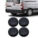 Material plástico de alta calidad: hechas de plástico, estas cubiertas de sellado están diseñadas para soportar diversas condiciones climáticas, proporcionando una protección fiable para las puertas traseras de tu vehículo.