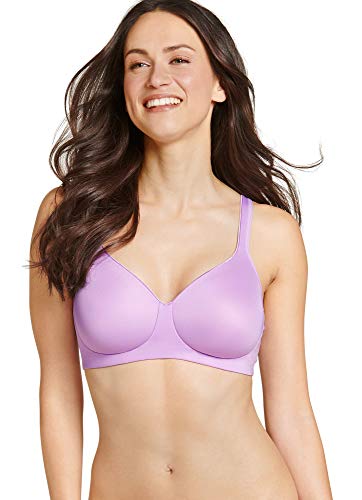 Jockey Women's Bras Forever Fit Full Coverage Molded Cup Bra, Lavender, XL