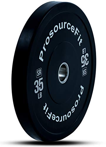 ProsourceFit-Solid-Rubber-Bumper-Plates-Sold-Individually-with-Steel-Insert