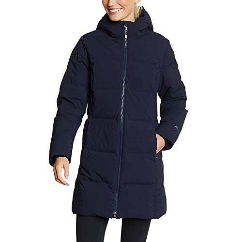 Manteau en Duvet Extensible Eddie Bauer Parka Chaud Imperméable Femme Grande Taille