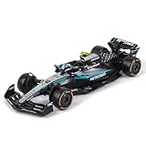 Bburago - F1 Mercedes-AMG F1 W16 2025#12 Antonelli, Voiture Miniature à l'échelle 1:64, réplique détaillée d'une monoplace de Formule 1, Couleurs Officielles Mercedes, Blister de Collection, 14+