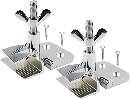 Techtongda 2 Pcs Butterfly Frame Hinge Clamp Diy Hobby Tool Heavy Duty Zinc Alloy Silk Screen Printing Printer With Screw #TOP7