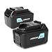 Produktbild CELLONIC 2X Akku kompatibel mit Makita DMR107, DMR110, DT03, DF333DSAE, HP333DSAX1, DF333DSAE, DMR108, HS301DZ, SK105DZ, DF331D, MP100DZ (BL1021B, BL1041B, BL1040B, BL1015, BL1016) 10.8V 4Ah Li Ion