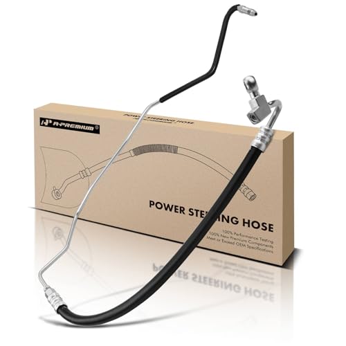 A-Premium Power Steering Pressure Hose Line Assembly Compatible with Infiniti G25 2011-2012, G35 2007-2008, G37 2008-2013, Q60 2014-2015 & Nissan 370Z 2010-2013, 2.5L 3.5L 3.7L, Pump To Rack