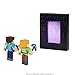 Mattel Minecraft Alex Action Figure, 3.25-in, with 1 Build-a-Portal Piece & 1 Accessory, Building Toy Inspired by Video Game, Collectible Gift for Fans & Kids Ages 6 Years & Older