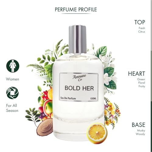 Image of Bold Her | Luxury Women Eau De Parfum | Fruity Musky Floral | Strong & Long Lasting Fragrance for Woman | Luxury Gift for Women | 100 ml