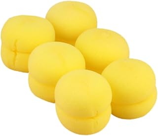Amosfun 12 Peças Acessório De Ondulação De Cabelo Rolos De Cabelo Rolos De Esponja Modeladores De Cabelo DIY Rolo Modelador De Esponja Rolo De Cabelo Autoadesivo Rolo De Esponja De Cabelo