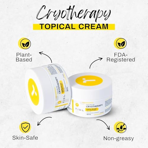Amazon.com: TIDL Cryotherapy Pain Relief Spray and Cream 2-Pack