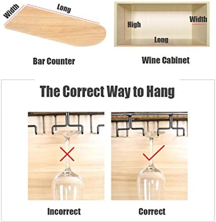 Wall Mounted Wine Rack with Stemware Holder - Metal Storage Shelf for Home Bar or Restaurant, Holds 5 Bottles & 20 Glasses, Perfect Wine Organizer for Space Saving