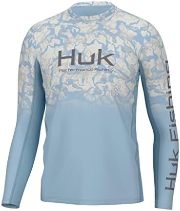 HUK Icon X Crew Chemise De Pêche à Manches Courtes Pour Homme