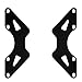 HUANUO Universal VESA Adapter Extension Plate Bracket - VESA Mount from 100x100mm to 200x100mm, 200x200mm, VESA Extender for Computer Monitor Stands