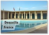 Historische Badeanlage Deauville Kühlschrankmagnet