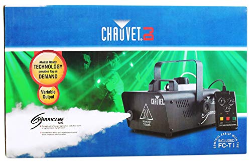 Chauvet DJ H1200 Hurricane 1200 Máquina de Humo Compacta con Temporizador Remoto y Jugo de Humo miniatura 4