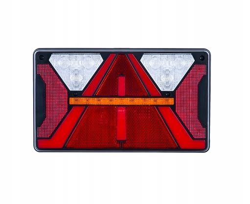 Lampa Tylna Zespolona LED Przyczepa Laweta, Para, 7 Funkcji