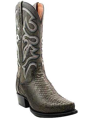 Dan Post Men's Exotic Python Western Boot Snip Toe - Dp80286