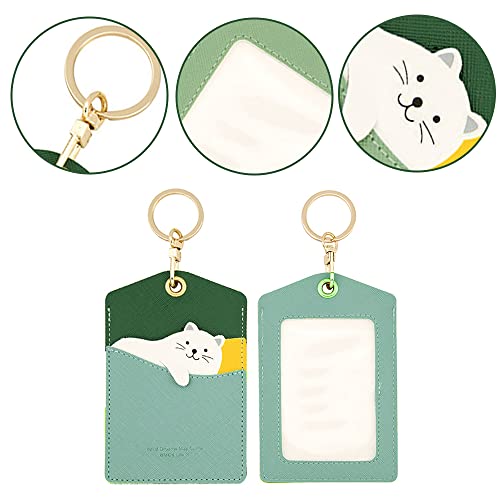 Keychain & Bus Card Holder - Portable Credit Card & Id Card Keyring3