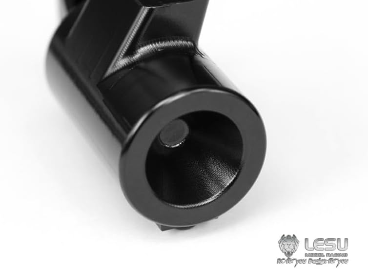 TOUCAN RC HOBBY LESU Parts Metal Air Filter for Handmade DIY for Tamiya 1/14 RC Tractor Semi Truck Car Model