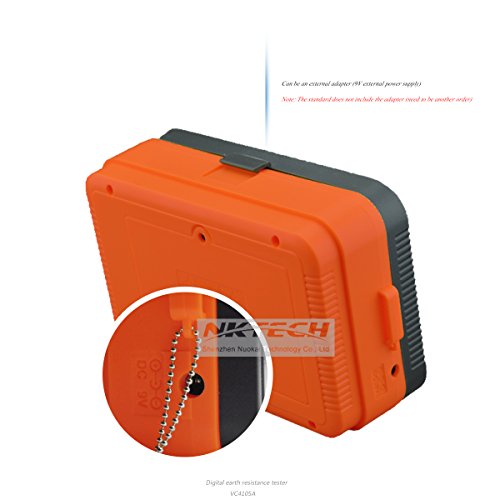Nktech Vici Vc4105A Lcd Digital Multimeter Multimetro Diagnostic-Tool Tester Earth Ground Resistance 2000Ω Voltage Meter + Tl-1 Screwdriver #TOP5