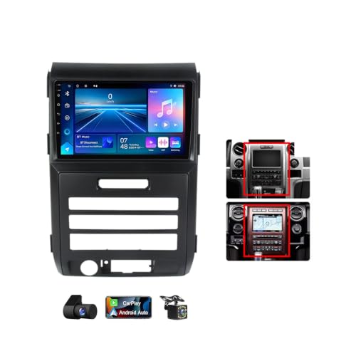 Radio coche DAB con pantalla 2K QLED para disfrutar de viajes en tu Ford F150