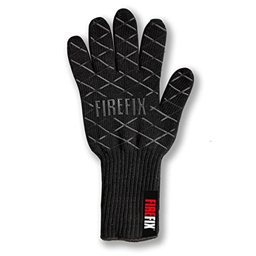 Gants chauffants 5 doigts FIREFIX noirs pour vélo et marche en ville