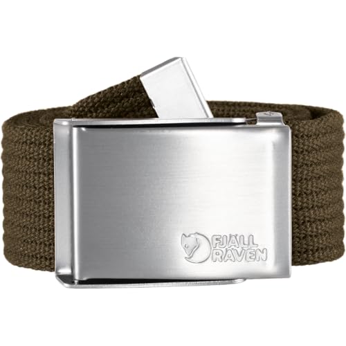 Fjällräven Canvas Belt 77029 633 Dark Olive