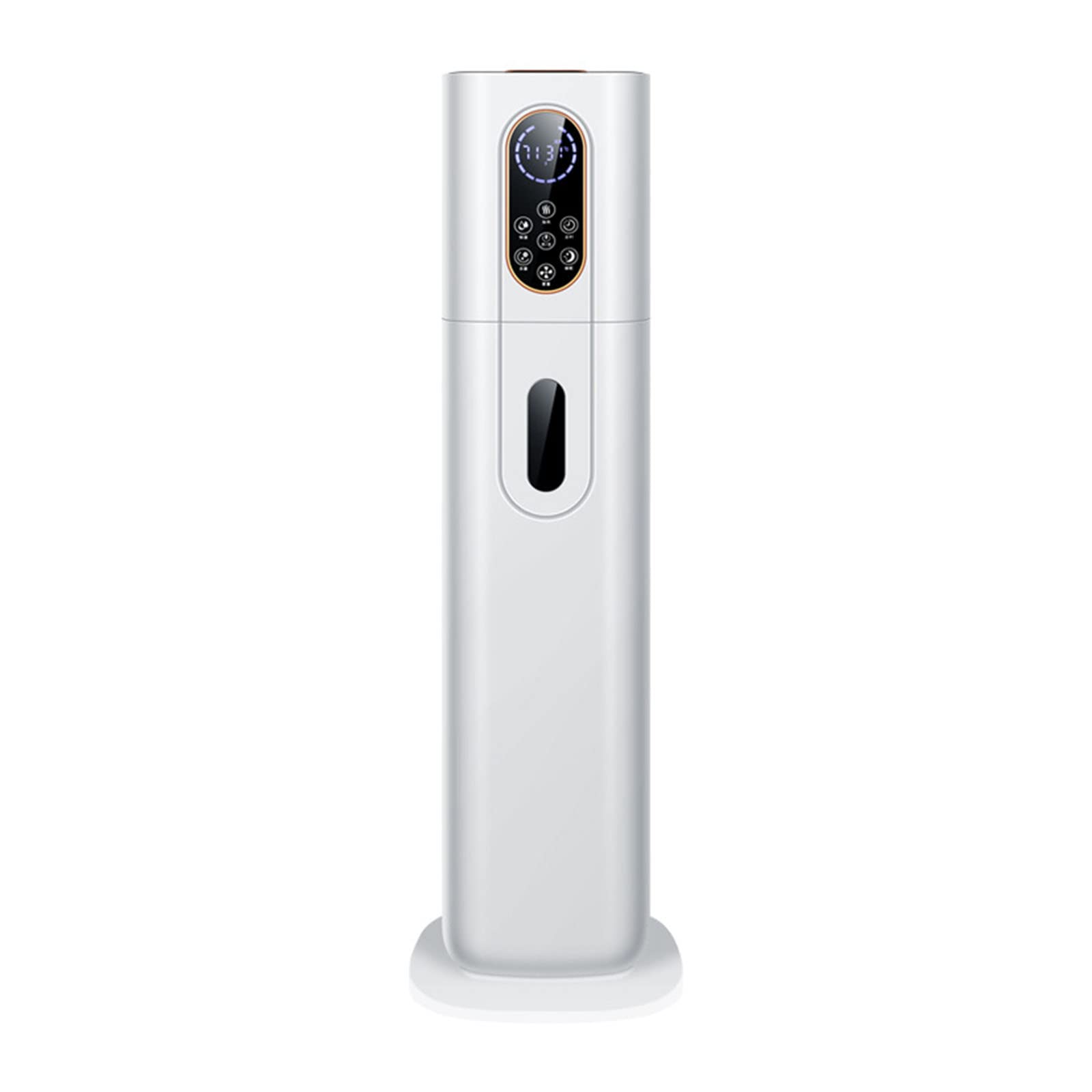 Umidificatore da pavimento con riempimento dall'alto Purificatore d'aria Silenzioso Creatore di nebbia da pavimento Umidostato Diffusore di oli essenziali Modalità nebbia regolabile Umidità costante