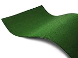 MADE IN EUROPE: die CE und GUT geprüfte und zertifizierte Auslegware ist als Meterware in Breiten 2m und 4m verfügbar, besteht zu 100% aus Polypropylen, hat eine Gesamthöhe von ca 5mm und ein Gesamtgewicht von 700 g/m²