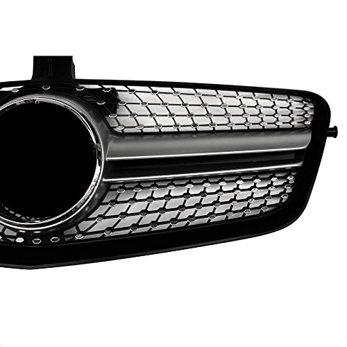 Grille de Calandre Diamant Classe E W212 : Style avant pour 2010 à 2013 - 6