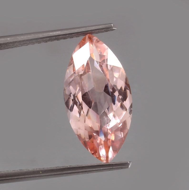 Saphir Padparadscha naturel marquise GH_FAC_00019 pour création bijoux