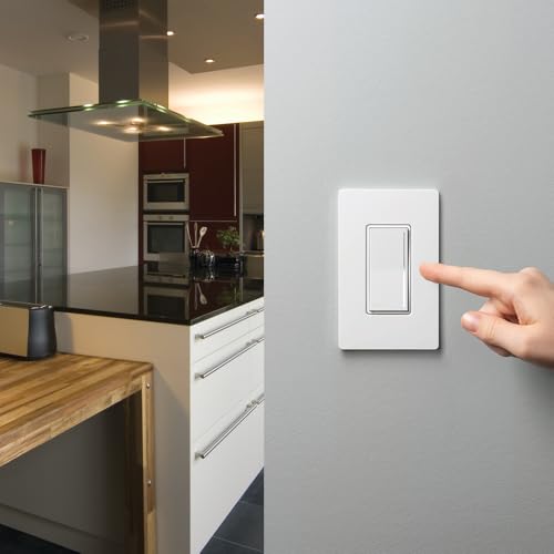 Lutron Sunnata Pro LED+ Touch Dimmer Switch, for 500W ELV/MLV, 250W LED, Single Pole/3-Way, Neutral Required, ST-PRO-N-WH, White by Lutron - Image 9