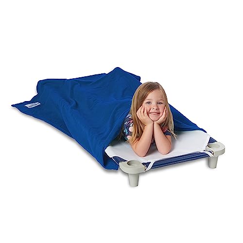 ROLLEE POLLEE Northwest Blue Sleeping Bag for Kids - Super Soft Anti-Pill Fleece Blanket, Single - Cozy Nap Time Solution for Children, 36