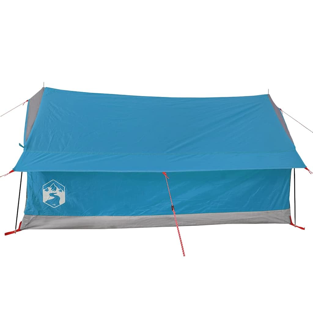 Campingzelt für 2 Personen, wasserdicht, grün, aus Polyester mit PU-Beschichtung, versiegelte Nähte und robuste Bodenplane, um den Innenraum trocken zu halten, Netzwände